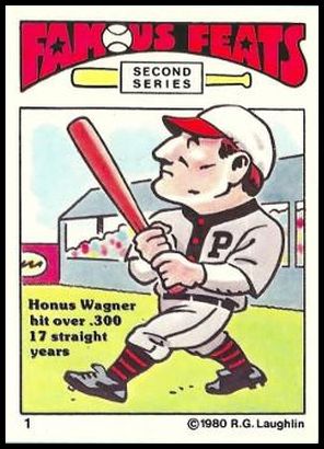 1 Honus Wagner